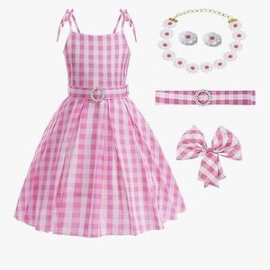 Girls Barbie Dress Set